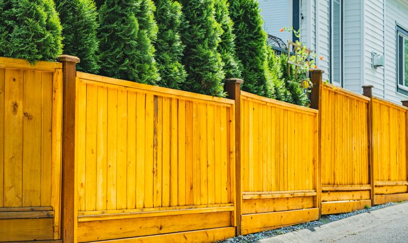 Wood Fence Installation